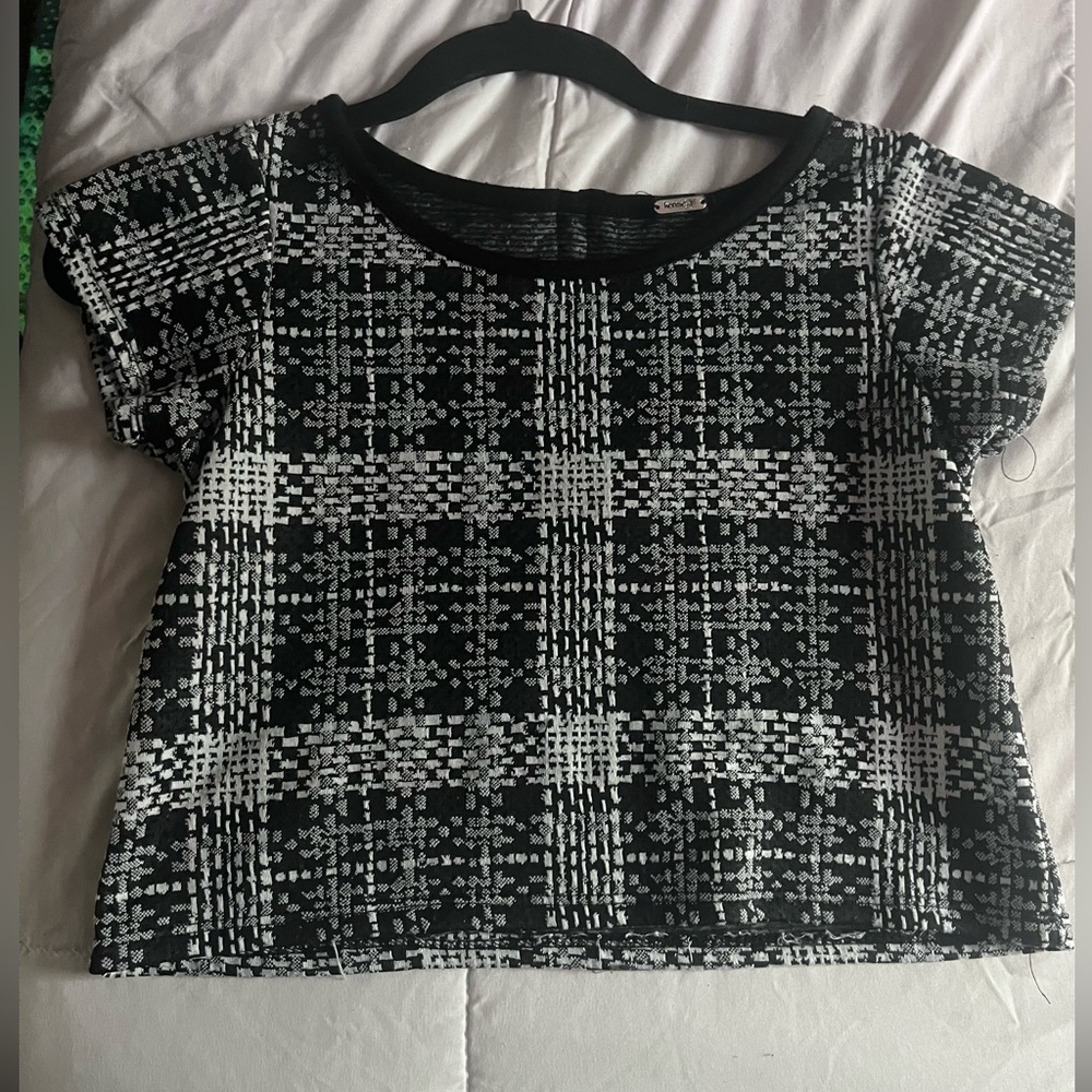crop top, never been worn, purchased from the thrift.